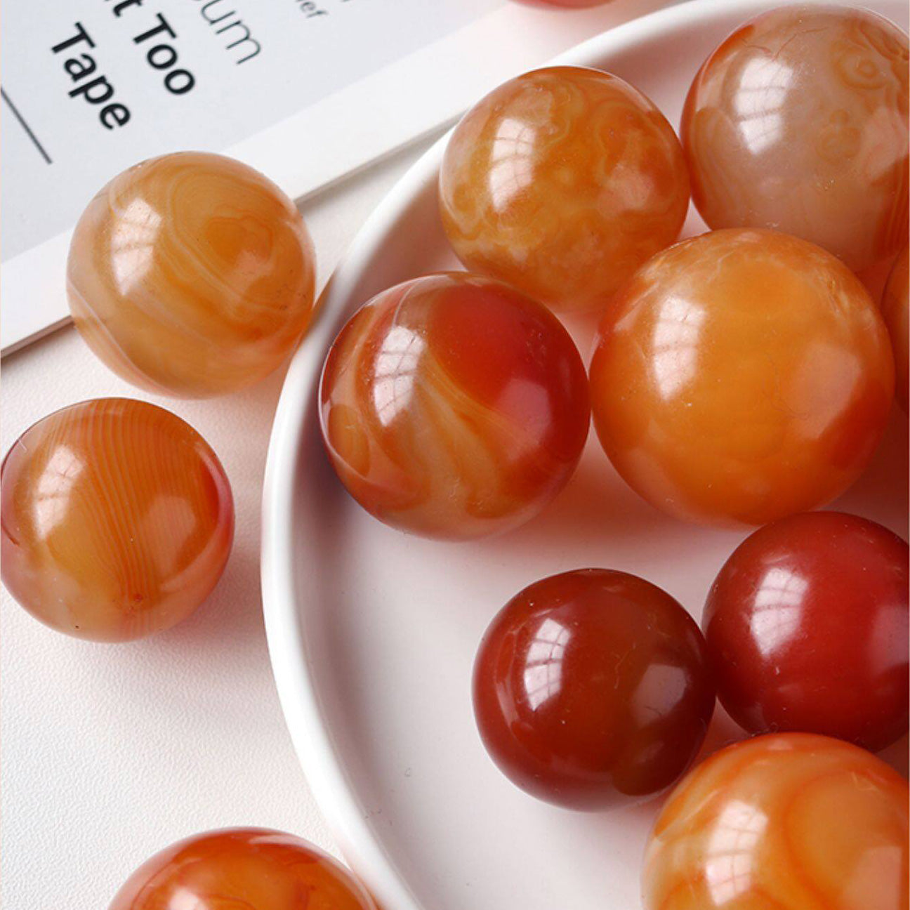 2cm Carnelian Sphere Ball Bulk Wholesale
