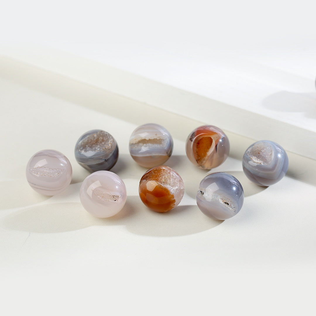 Agate Geode Druzy Ball Crystals Bulk Wholesale crystal texture detail