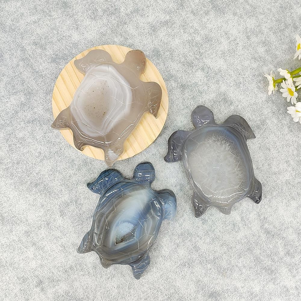 Agate Geode Turtle Crystals Bulk Wholesale natural stone product image