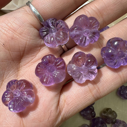 Amethyst Sakura Cherry Blossom Crystals Bulk Wholesale crystals bulk wholesale natural purple gemstone texture image 1