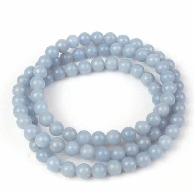 Angelite Crystal Bracelet 8mm Bulck Wholesale