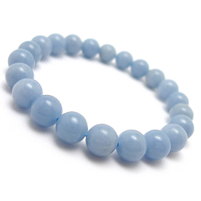 Angelite Crystal Bracelet 8mm Bulck Wholesale