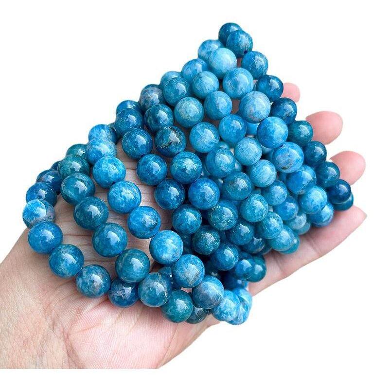 Blue Apatite Bracelet Bulk Wholesale