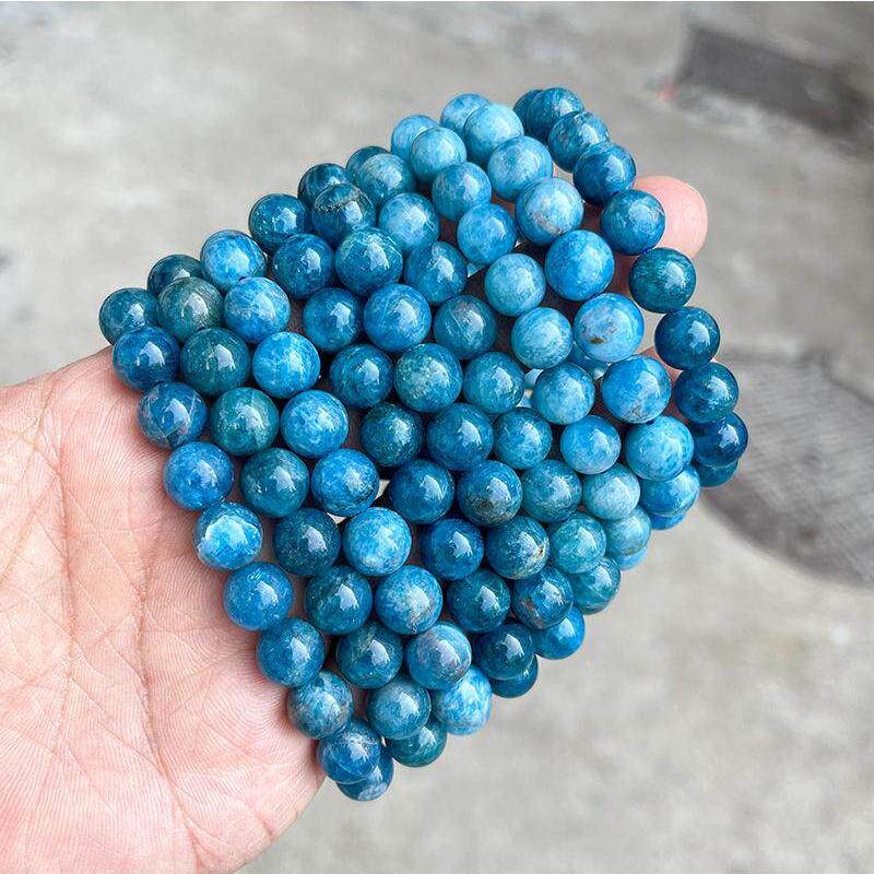 Blue Apatite Bracelet Bulk Wholesale