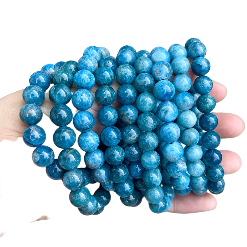 Blue Apatite Bracelet Bulk Wholesale