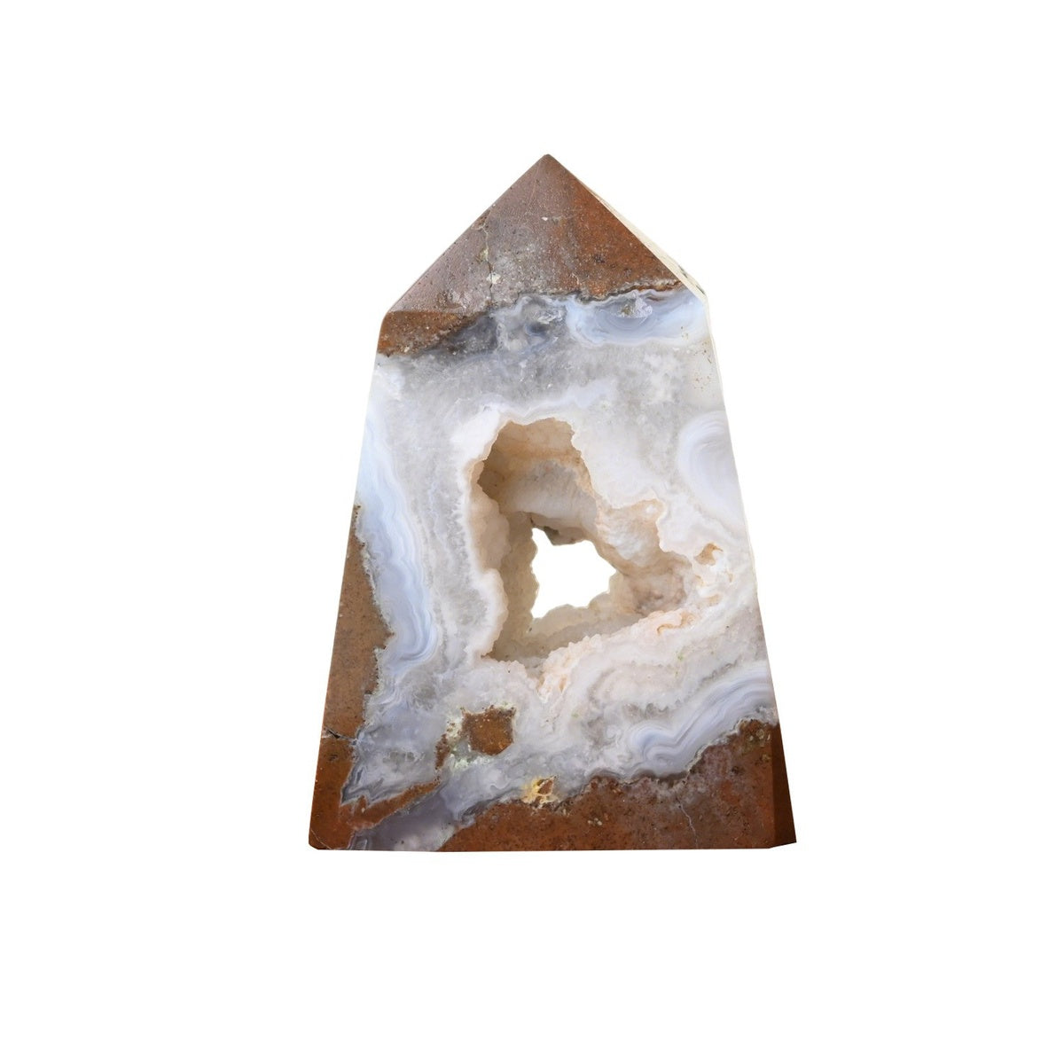 Wholesale Blue Agate Geode Druzy Free Form Tower Point Cystals Bulk Wholesale crystal collection