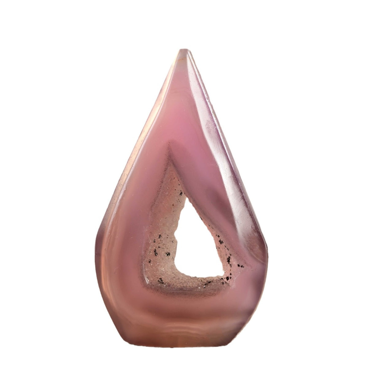 Wholesale Pink Agate Druzy Geode Teardrop Crystals Bulk Wholesale crystal collection