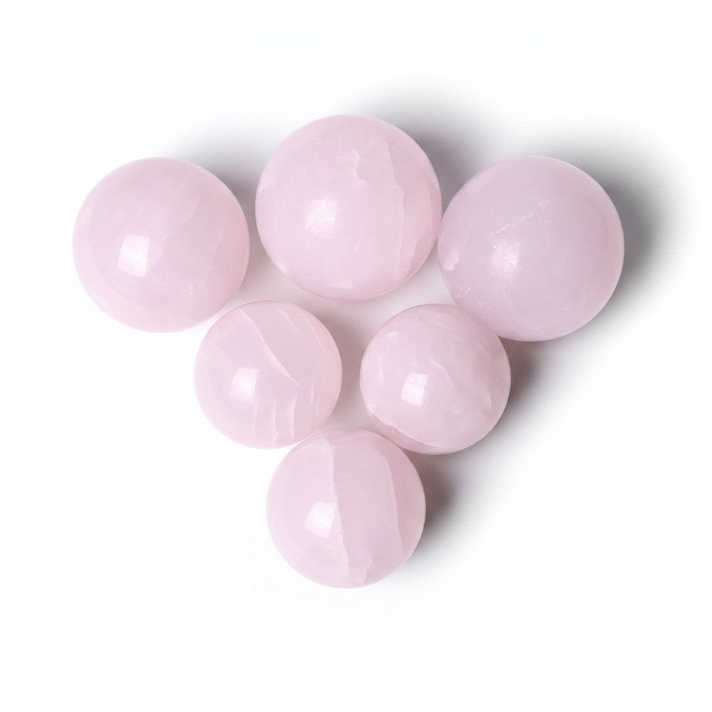 Pink Calcite Sphere Bulk Wholesale natural crystal image 1 bulk wholesale