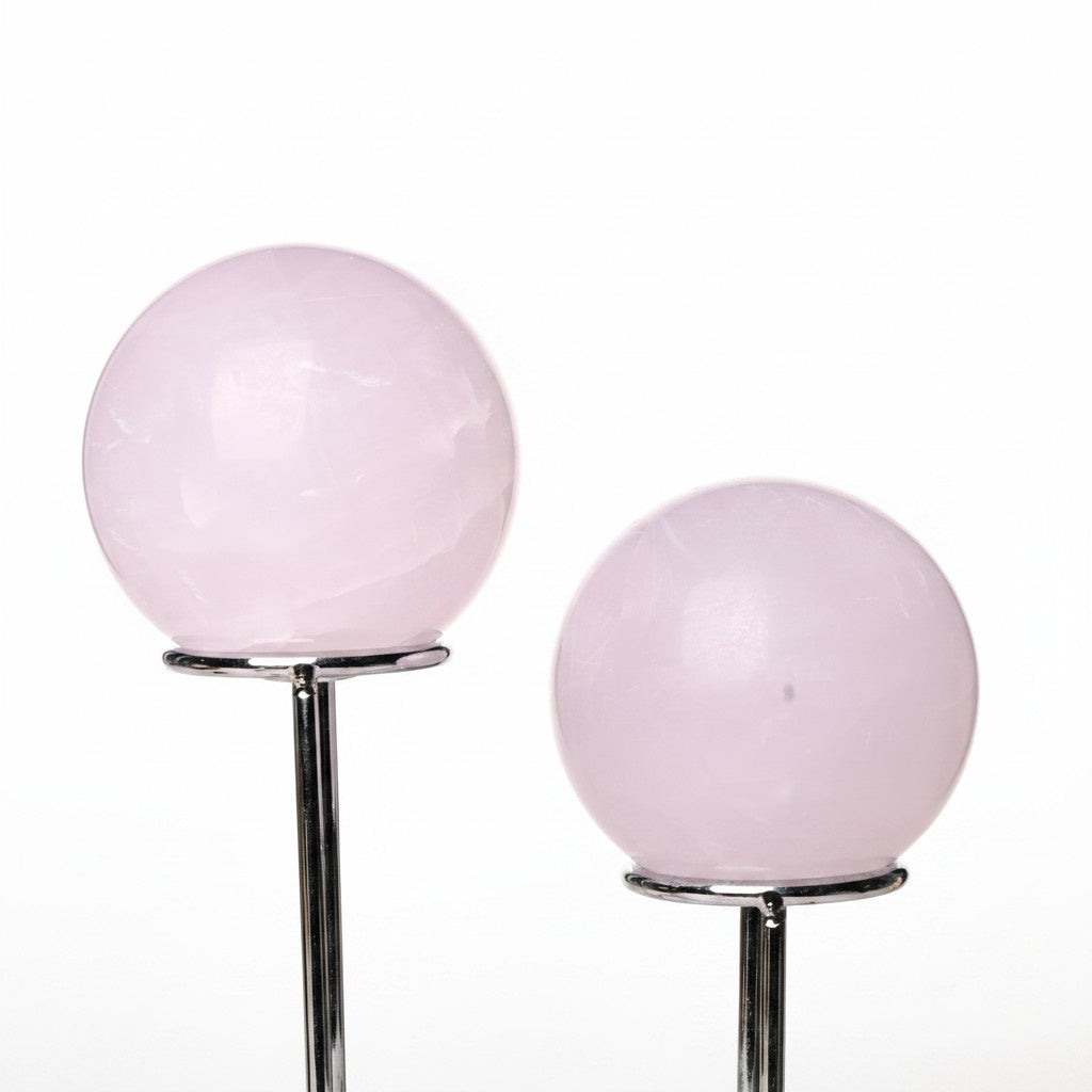 Pink Calcite Sphere Bulk Wholesale healing crystal closeup 3 wholesale supply