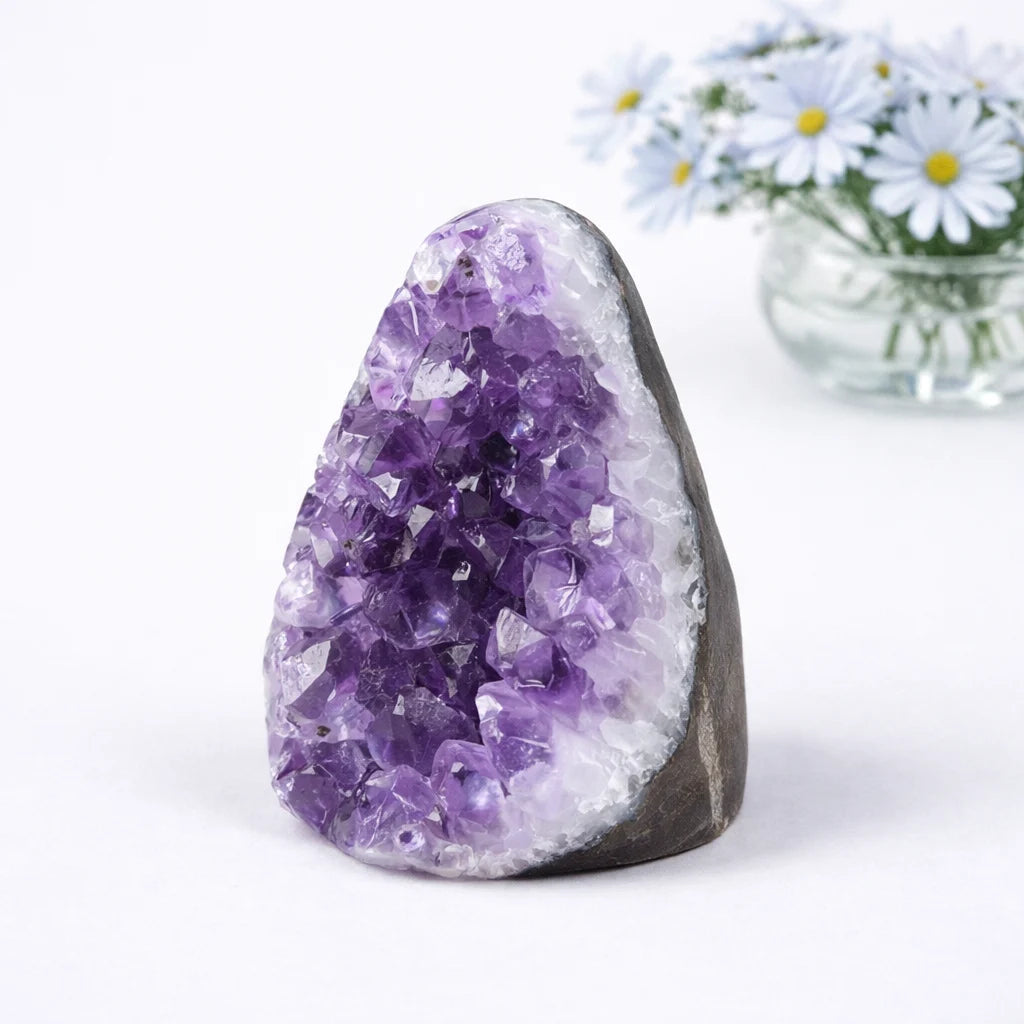 natural amethyst geode crystal cluster wholesale bulk purple quartz